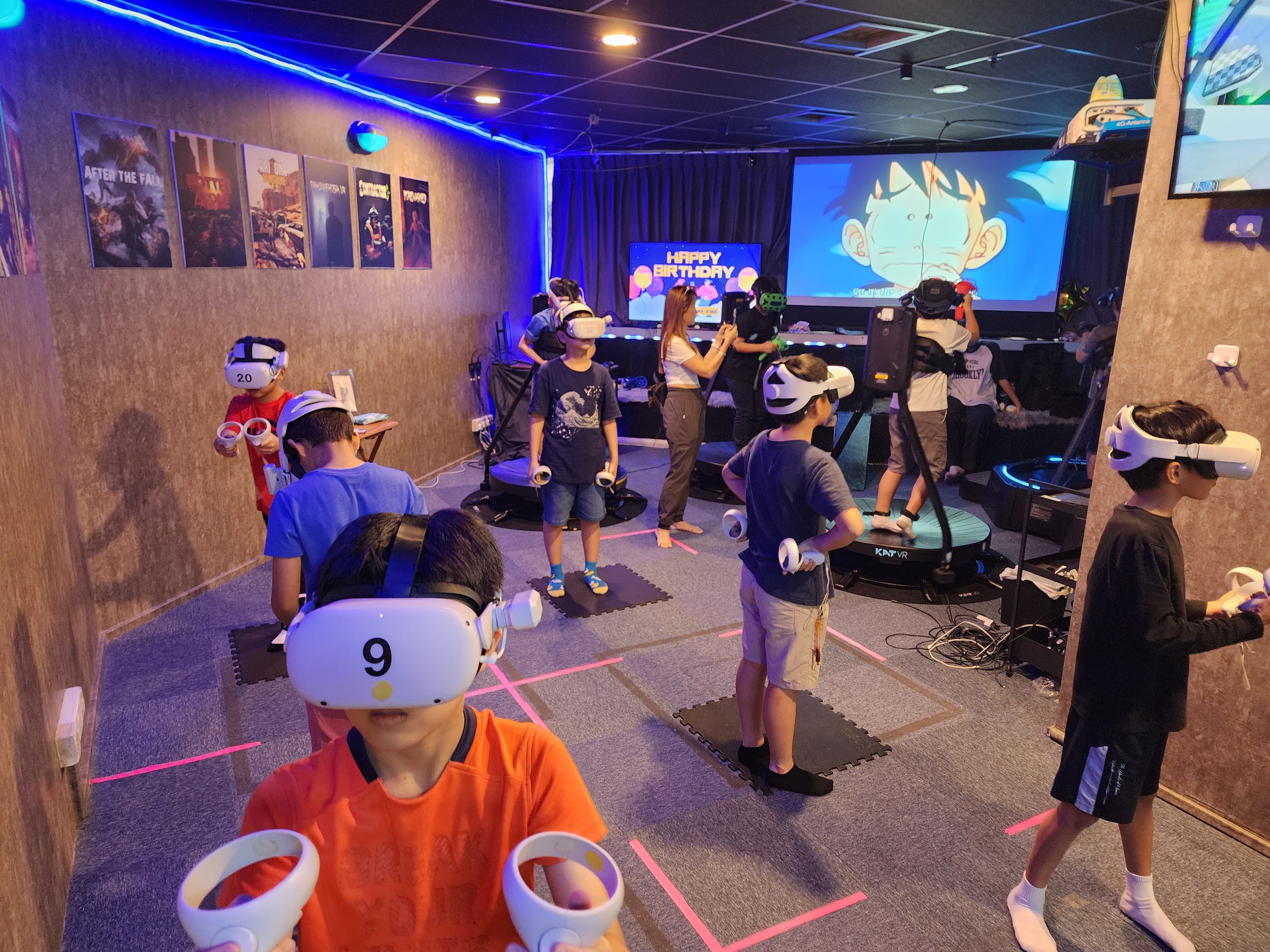 VR Birthday Party in THE VR CLUB SG