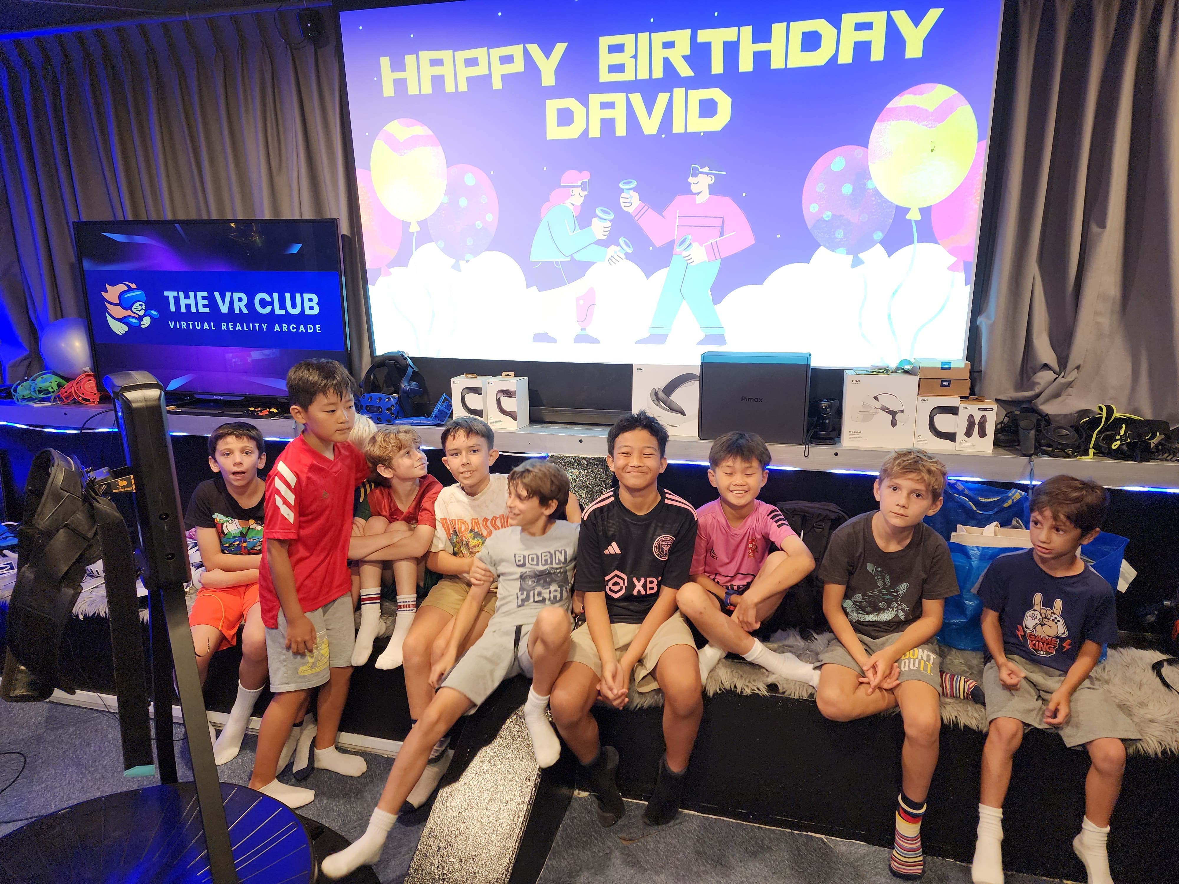 VR Birthday Party in THE VR CLUB SG